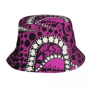 Yayoi Chapeau Seau Violet Unisexe