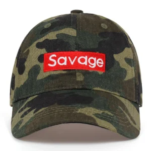 "SAVAGE" Casquette baseball snapback Camouflage - URB1™