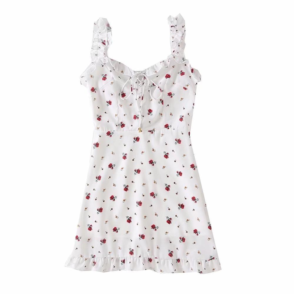 Robe Été Courte Femme A Pois – Image 8