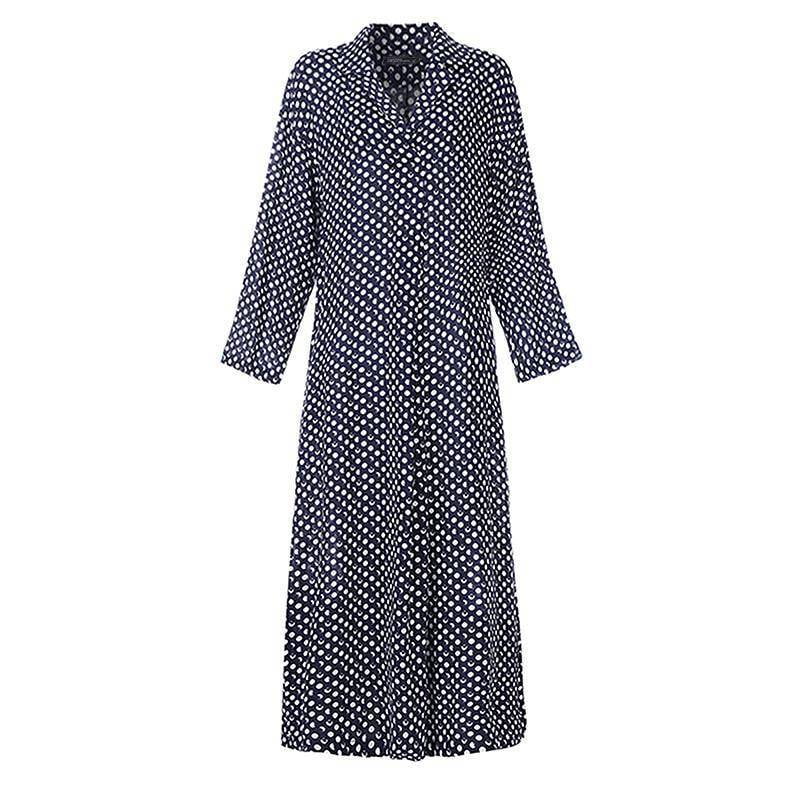 Robe Boheme A Pois Grande Taille Femme – Image 9