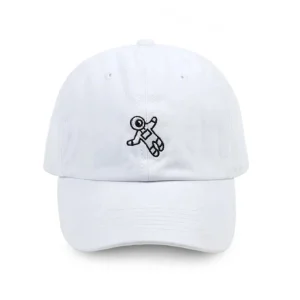 "ASTRONAUT" Casquette Streetwear Blanc - URB1™