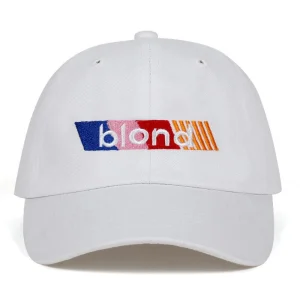 "BLOND" Casquette baseball Streetwear Blanc - URB1™