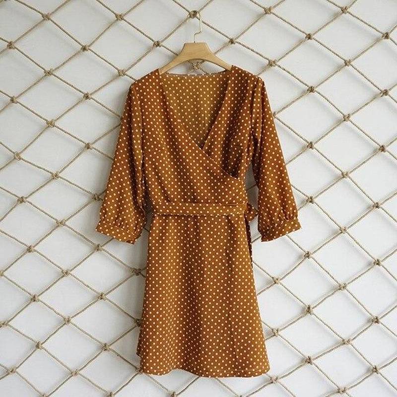 Robe D Ete A Pois Tunique Femme – Image 9