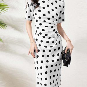 ZANZEA Robe Bohème Élégante Vacances