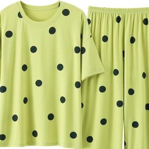 Vêtements Nuit Été Femme Pois Capris
