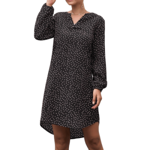 Nuisette Robe Sexy De Soirée À Pois