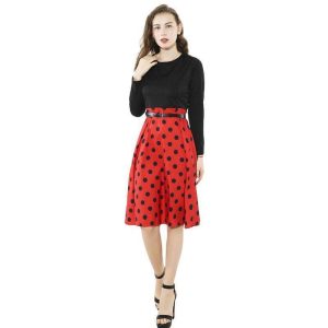 Robe Longue A Pois De Mariee Bustier Avec Manches