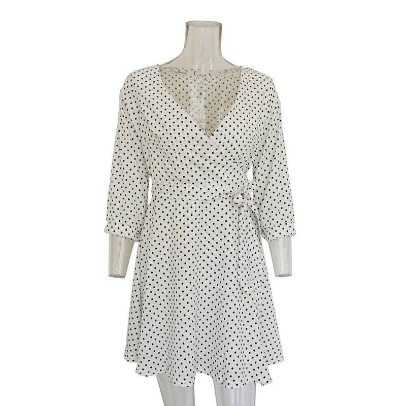 Robe D Ete A Pois Tunique Femme – Image 5