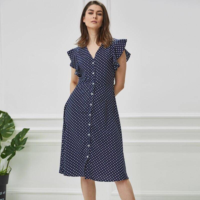 Robe Bleu Vintage – Image 3