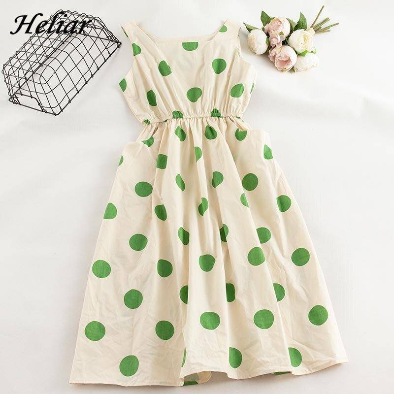 Robe D Ete A Pois Soiree Longue Femme – Image 2