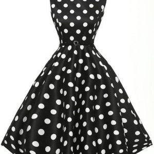 Robe A Pois Vintage A Pinup