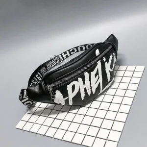 Waist Bags For Women 2019 New Fashion Ladies Banana Belt Fanny Pack Trend Girl Hip Hop Letter Crossbody Bag PU Shoulder Bags Hot