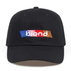 "BLOND" Casquette baseball Streetwear Noir - URB1™