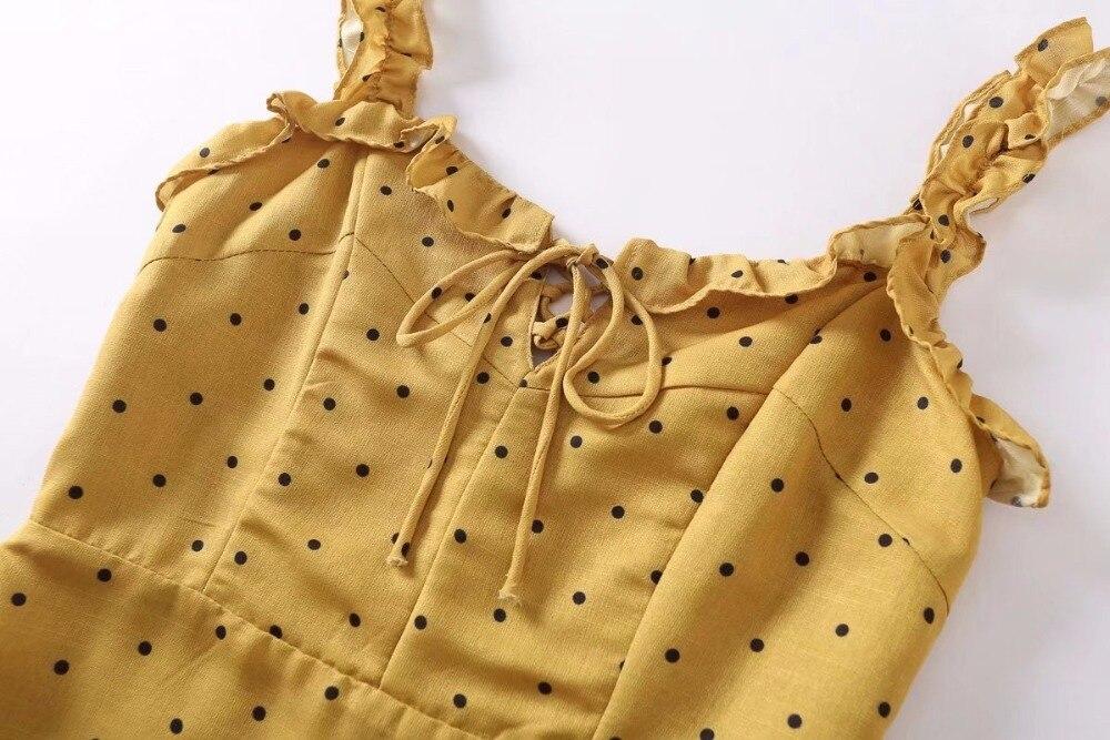 Robe Été Courte Femme A Pois – Image 7