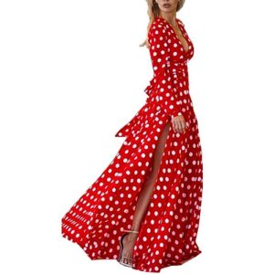 Robe Longue A Pois Maillot De Bain