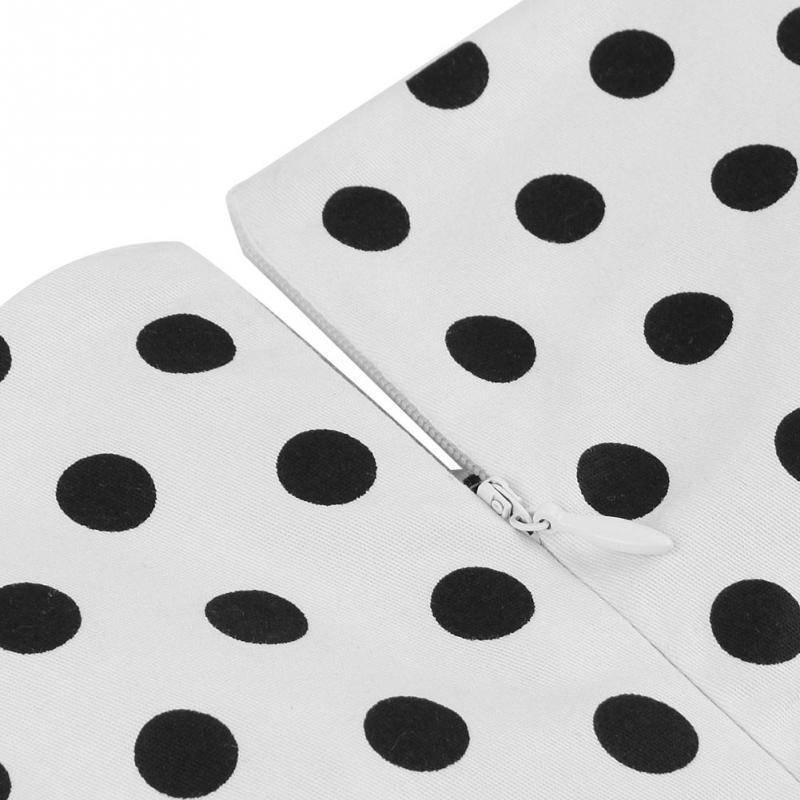 Robe A Pois Ceinture Vintage Femme – Image 4