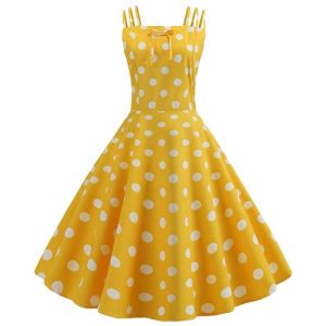 Robe D Ete A Pois Vintage A Grande Taille