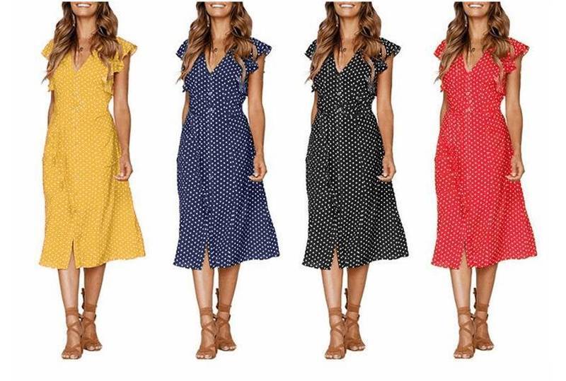 Robe Bleu Vintage – Image 5