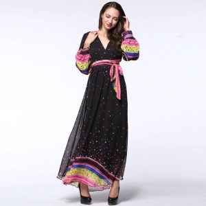 Robe A Pois Grande Taille Soiree