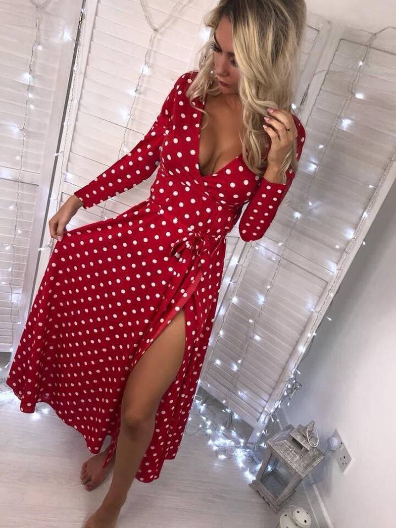 Robe D Ete A Pois Tenue De Fete Vintage – Image 5
