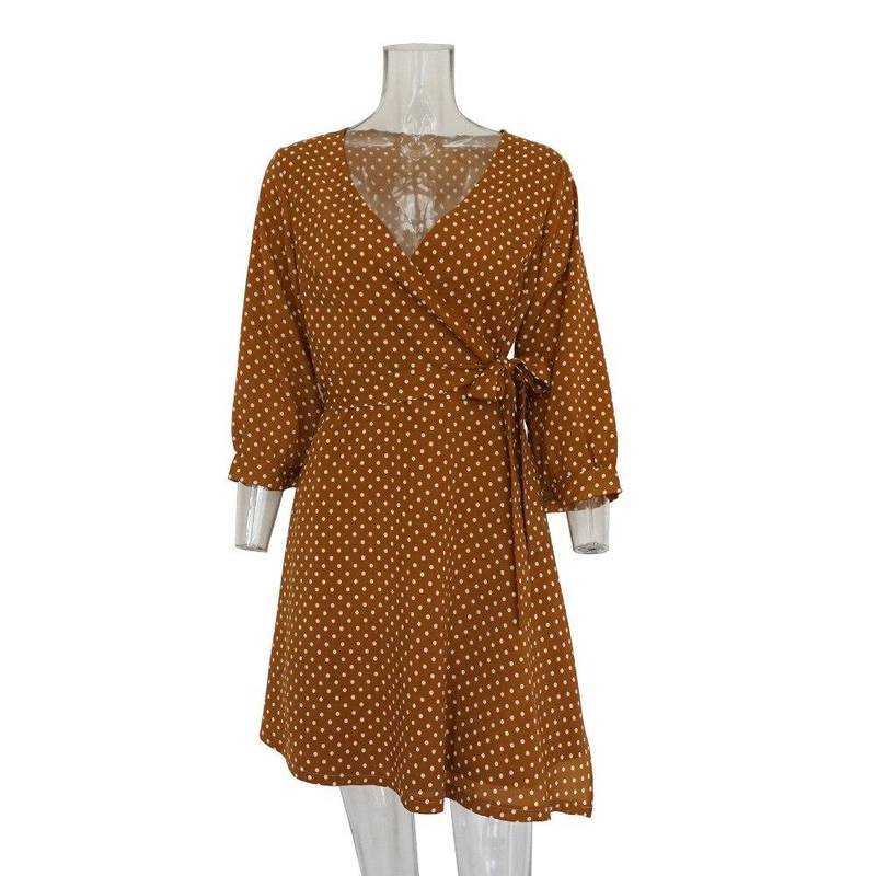 Robe D Ete A Pois Tunique Femme – Image 6