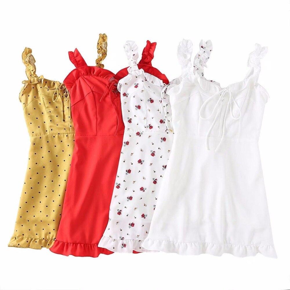 Robe Été Courte Femme A Pois – Image 5