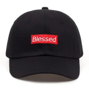 "BLESSED" CASQUETTE STREETWEAR NOIR - URB1™