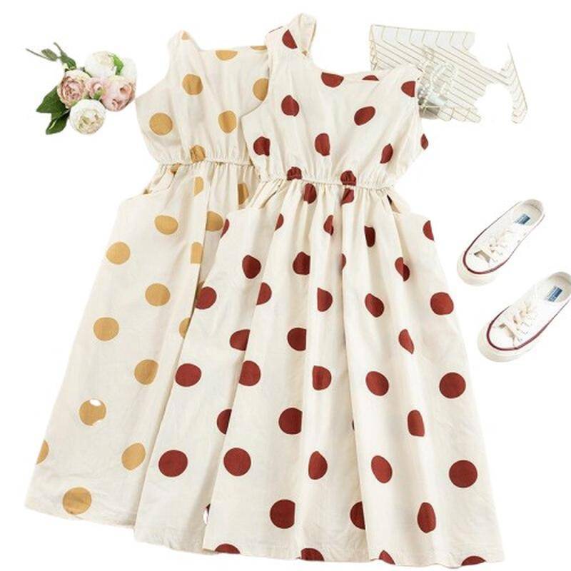 Robe D Ete A Pois Soiree Longue Femme
