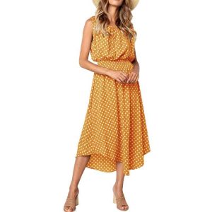 Robe D Ete A Pois Tunique Femme