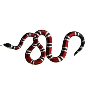 "SNAKE" Tatouage Éphémère Waterproof Rouge - URB1™