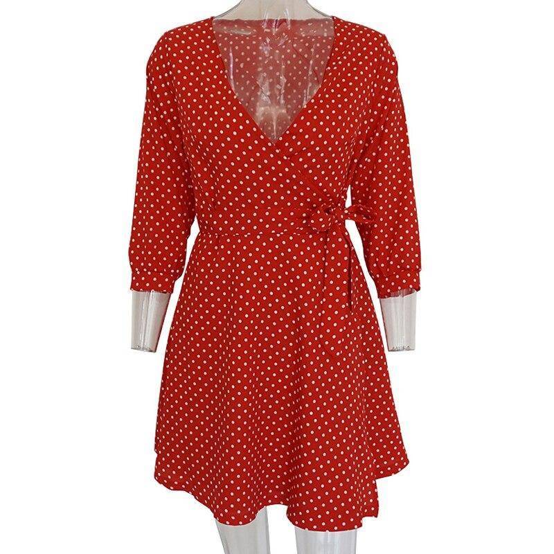 Robe D Ete A Pois Tunique Femme – Image 4