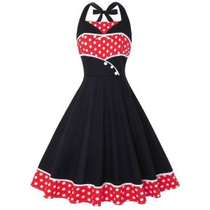 Robe D Ete A Pois Tunique Grande Taille Coton