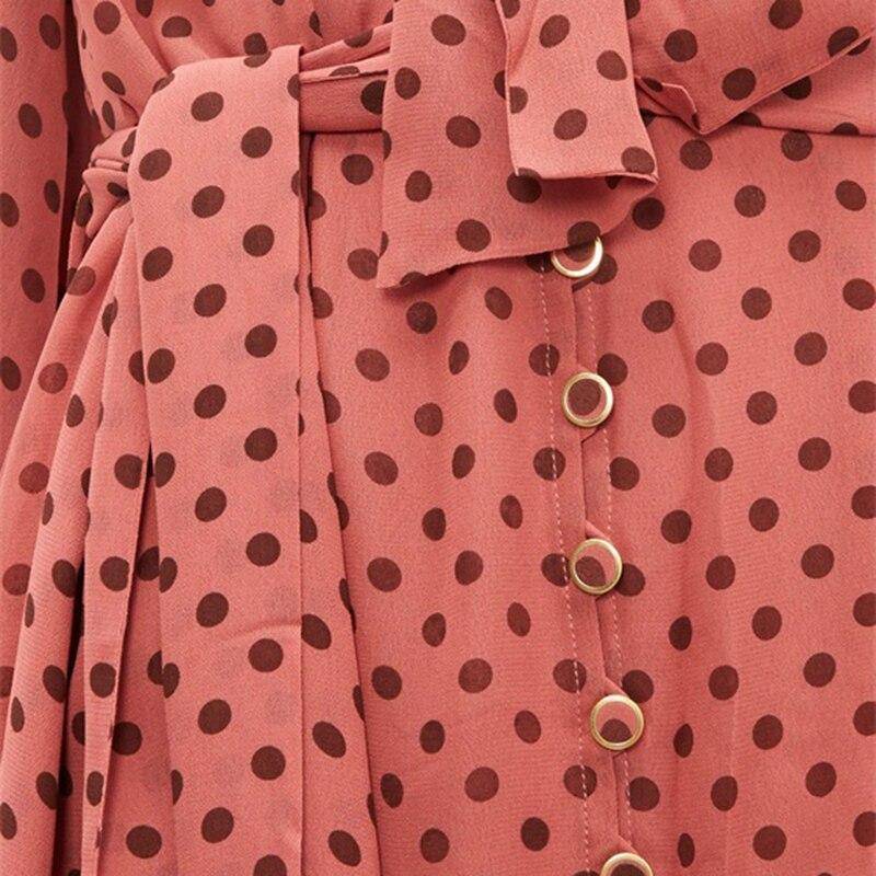 Robe A Pois Ceinture Noeud – Image 5