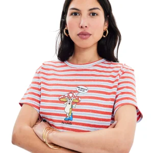 Le tee-shirt Iconic jersey Rayures Portobella