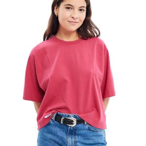Le tee-shirt Boxy Willie® Heavy jersey bio-recyclé Cherry Cherry