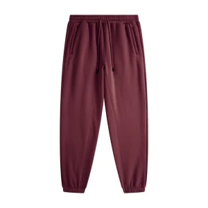 "ESSENTIAL" Pantalon Jogging Jogger Rouge Bordeaux - URB1™
