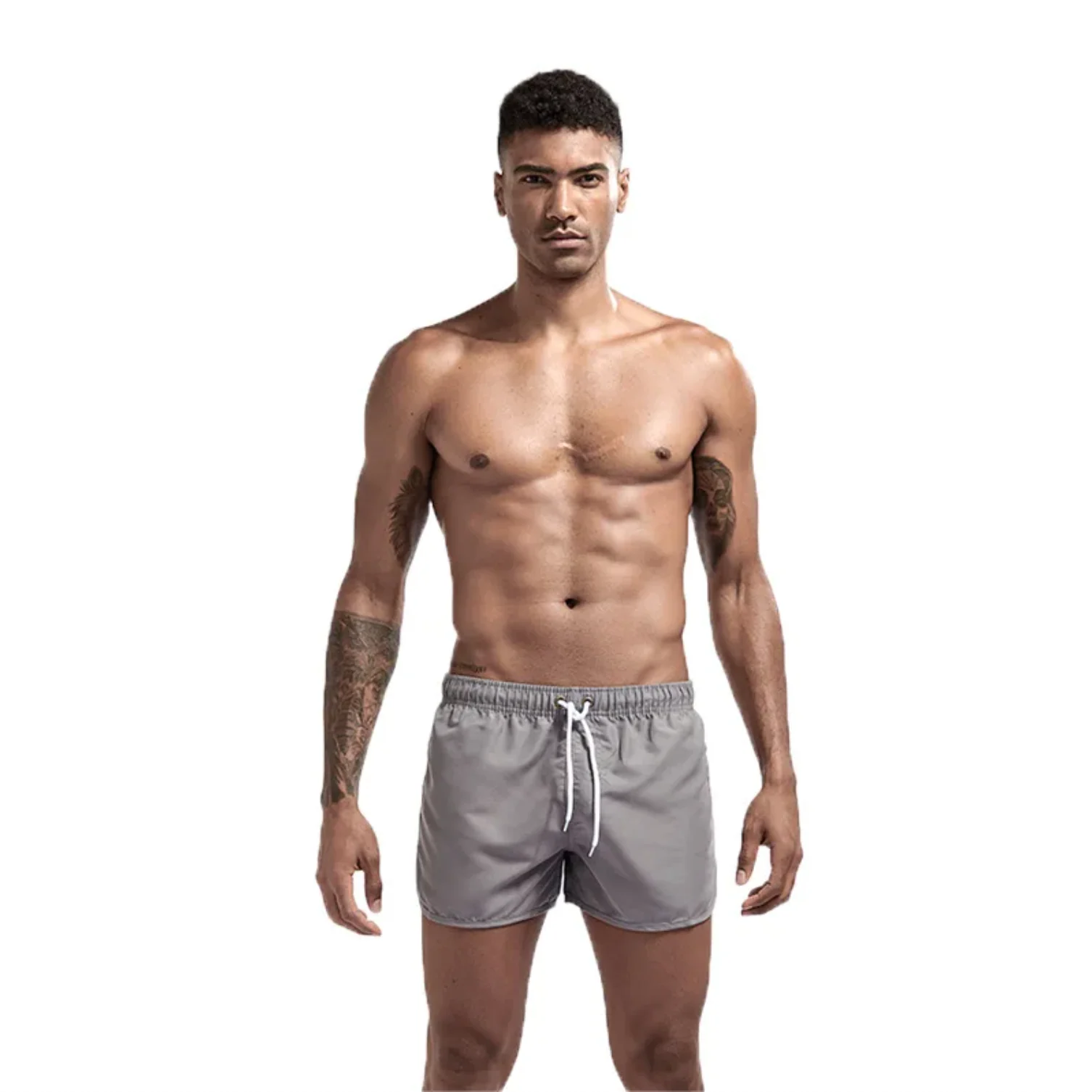 "SWIM" Maillot de bain Short de plage Homme couleur Gris - URB1™