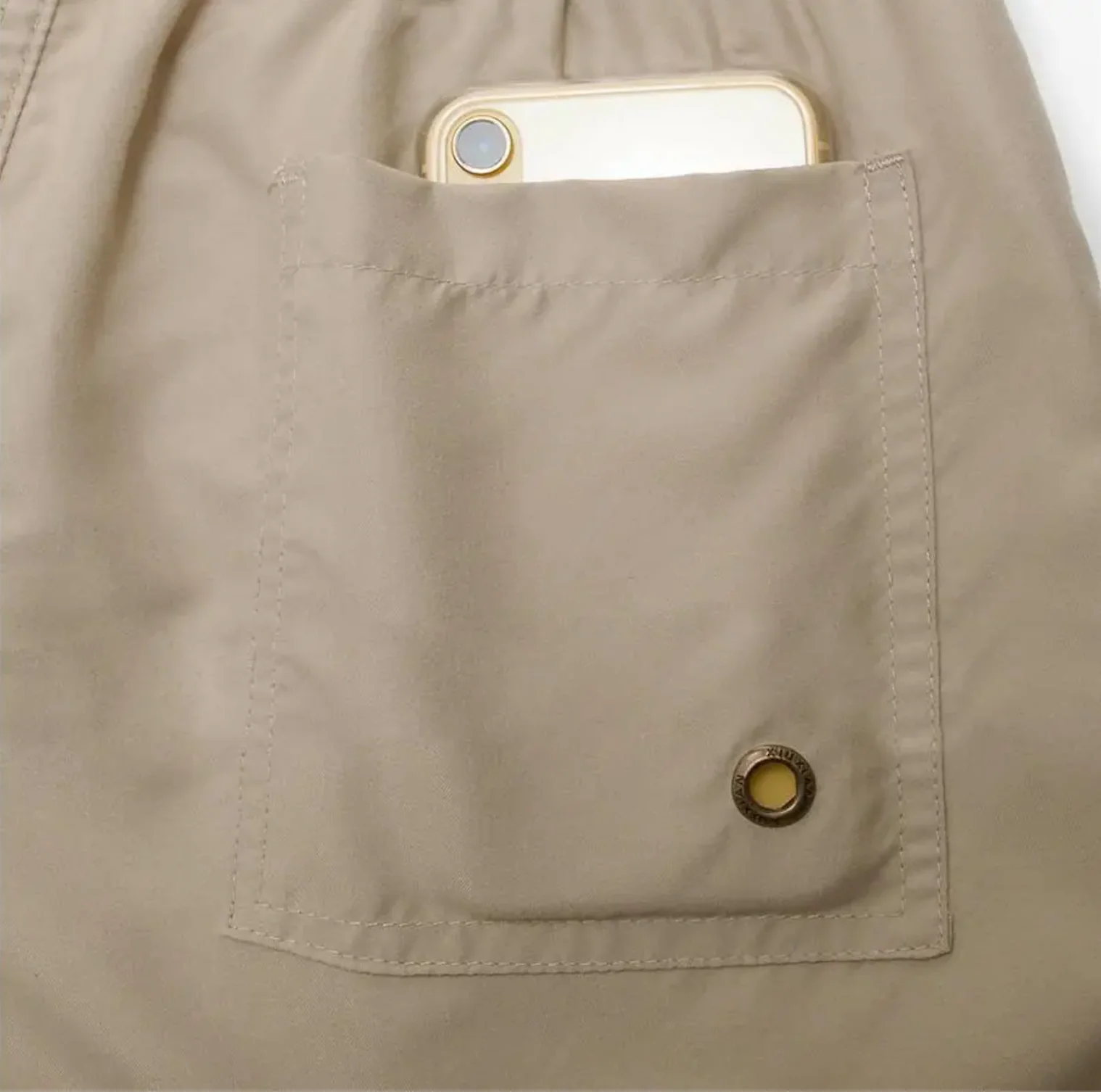 "SWIM" Maillot de bain Short de plage Homme couleur Bleu Turquoise - URB1™ – Image 7