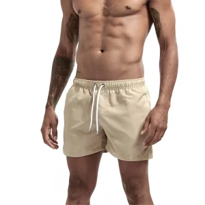 "SWIM" Maillot de bain Short de plage Homme couleur Beige -  URB1™