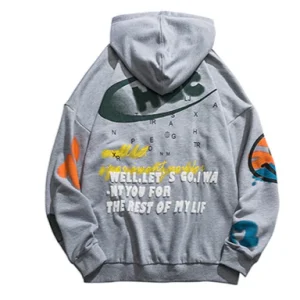 "HAC" Sweatshirt Hoodie à capuche Gris - URB1™