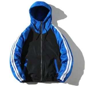 "JCKD" VESTE COUPE VENT BLEU STREETWEAR - URB1™