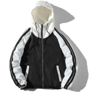 "JCKD" VESTE COUPE VENT BLANC STREETWEAR - URB1™