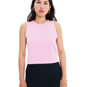 Le débardeur presque crop Willie® Rose Bubble gum